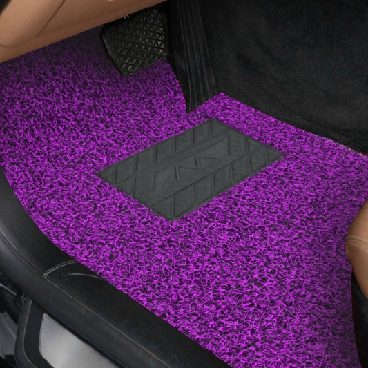 Universal 5-seat Car Anti-slippery Rubber Mat PVC Coil Soft Floor Protector Carpet, Length: 5m(Purple) - Floor Mats by buy2fix | Online Shopping UK | buy2fix