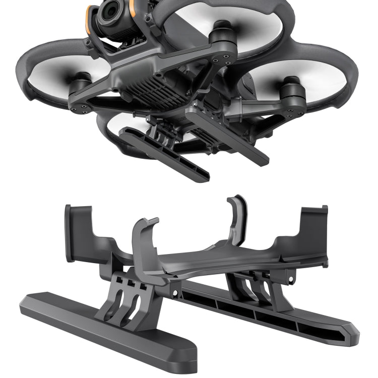 For DJI AVATA 2 STARTRC Folding Heightened Landing Gear Training Rack (Black) - Other by STARTRC | Online Shopping UK | buy2fix