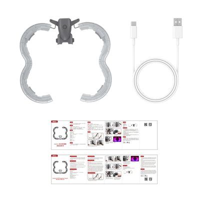 For DJI Avata 2 STARTRC Drone LED Propeller Protective Guard Anti-collision Ring (Transparent) - Other by STARTRC | Online Shopping UK | buy2fix