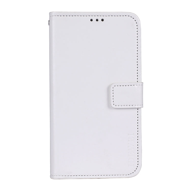 For TCL 10 5G UW idewei Crazy Horse Texture Horizontal Flip Leather Case with Holder & Card Slots & Wallet(White) - More Brand by idewei | Online Shopping UK | buy2fix