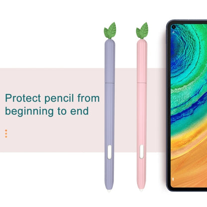 For Samsung Galaxy Tab S7 SM-870 / SM-T875 Fruit and Vegetable Shape Stylus Silicone Protective Case(Small Grapes) - Pencil Accessories by buy2fix | Online Shopping UK | buy2fix