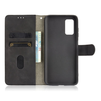 For Blackview A90 Solid Color Skin Feel Magnetic Buckle Horizontal Flip Calf Texture PU Leather Case with Holder & Card Slots & Wallet(Black) - More Brand by buy2fix | Online Shopping UK | buy2fix