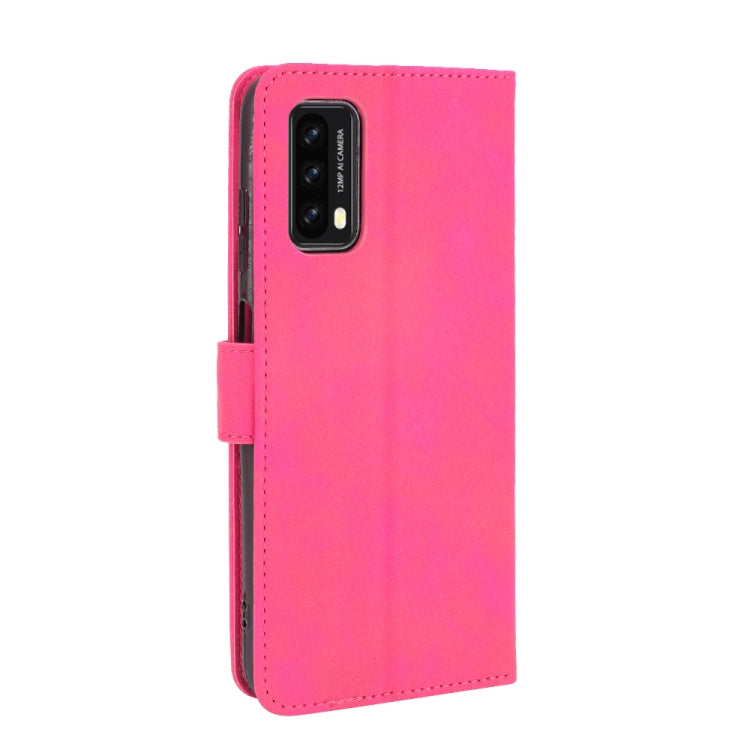 For Blackview A90 Solid Color Skin Feel Magnetic Buckle Horizontal Flip Calf Texture PU Leather Case with Holder & Card Slots & Wallet(Rose Red) - More Brand by buy2fix | Online Shopping UK | buy2fix