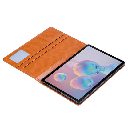 For Samsung Galaxy Tab S7 FE Knead Skin Texture Horizontal Flip Leather Case with Photo Frame & Holder & Card Slots & Wallet(Black) - Other Galaxy Tab PC by buy2fix | Online Shopping UK | buy2fix