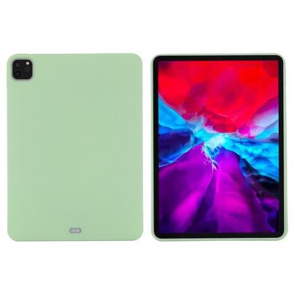 For iPad Pro 11 2022 / 2021 Pure Color Liquid Silicone Shockproof Full Coverage Tablet Case(Green) - iPad Pro 11 (2022/2021) Cases by buy2fix | Online Shopping UK | buy2fix