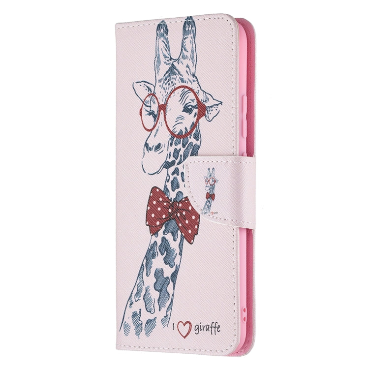 For OPPO Realme C21 / C20 Colored Drawing Pattern Horizontal Flip Leather Case with Holder & Card Slots & Wallet(Deer) - Realme Cases by buy2fix | Online Shopping UK | buy2fix