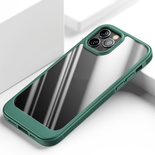 For iPhone 13 Pro Max Shockproof TPU + PC Protective Case  (Dark Green) - iPhone 13 Pro Max Cases by buy2fix | Online Shopping UK | buy2fix