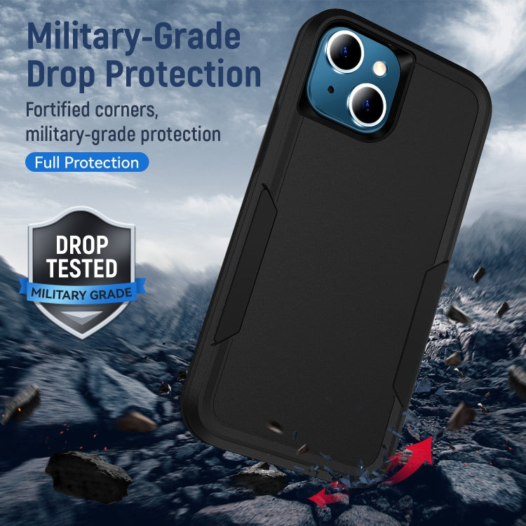 For iPhone 13 mini Pioneer Armor Heavy Duty Shockproof Phone Case (Black) - iPhone 13 mini Cases by buy2fix | Online Shopping UK | buy2fix