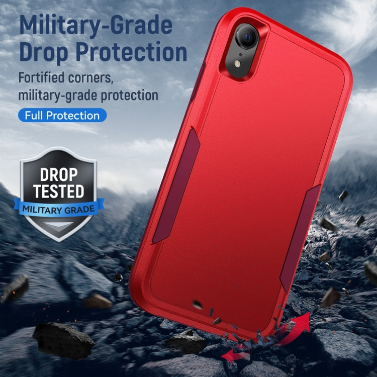 For iPhone XR Pioneer Armor Heavy Duty Shockproof Phone Case(Red) - More iPhone Cases by buy2fix | Online Shopping UK | buy2fix