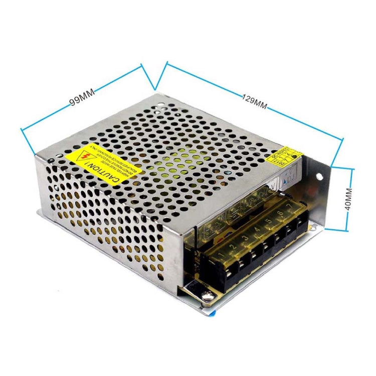 S-120-24 DC24V 5A 120W LED Regulated Switching Power Supply, Size: 129 x 99 x 40mm - Power Supplies by buy2fix | Online Shopping UK | buy2fix