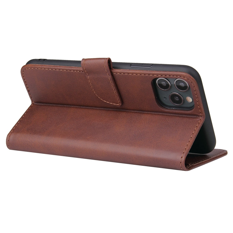 Calf Texture Buckle Horizontal Flip Leather Case with Holder & Card Slots & Wallet For iPhone 11 Pro(Brown) - iPhone 11 Pro Cases by buy2fix | Online Shopping UK | buy2fix