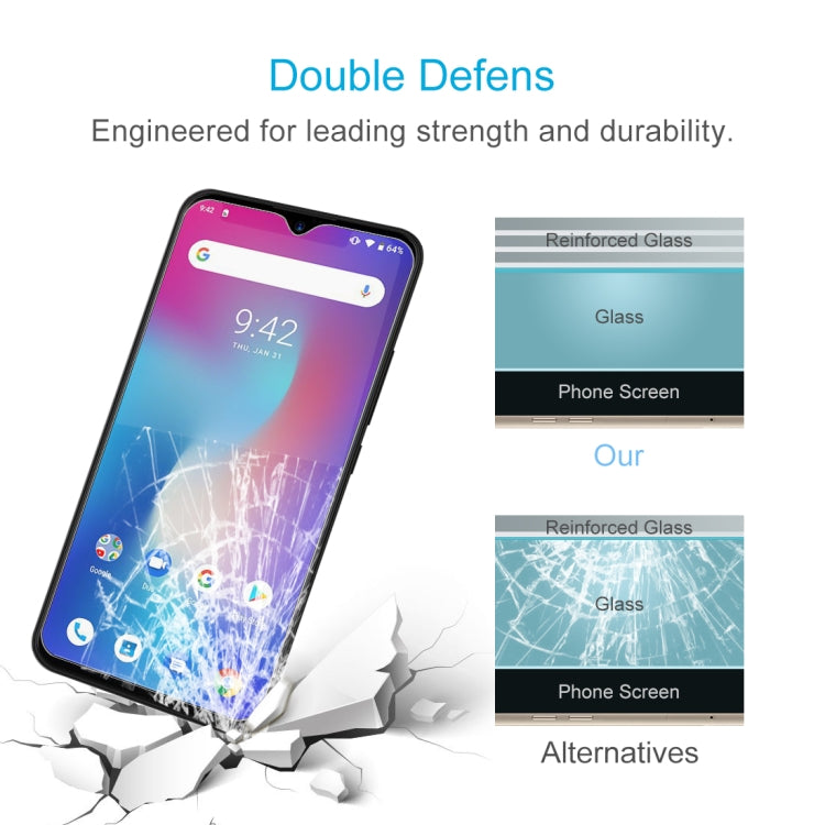 For Blackview A70 / A70 Pro / A55 10 PCS 0.26mm 9H 2.5D Tempered Glass Film - For Blackview by buy2fix | Online Shopping UK | buy2fix