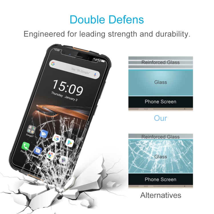 10 PCS 0.26mm 9H 2.5D Tempered Glass Film For Ulefone Armor 5 / 5S - Ulefone Tempered Glass by buy2fix | Online Shopping UK | buy2fix