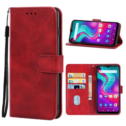 Leather Phone Case For Doogee X96 Pro(Red) - More Brand by buy2fix | Online Shopping UK | buy2fix