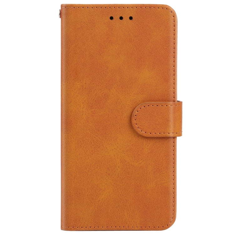 Leather Phone Case For Doogee X93(Brown) - More Brand by buy2fix | Online Shopping UK | buy2fix