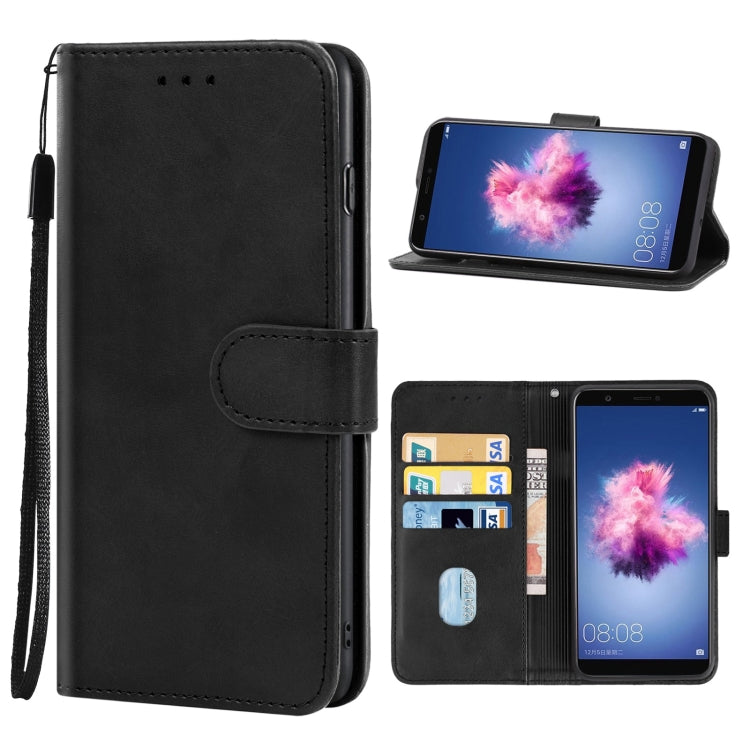 Leather Phone Case For Honor 7S(Black) - Doogee Cases by buy2fix | Online Shopping UK | buy2fix