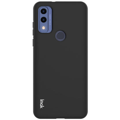 For Motorola G Pure imak UC-3 Series Shockproof Frosted TPU Phone Case(Black) - Motorola Cases by imak | Online Shopping UK | buy2fix