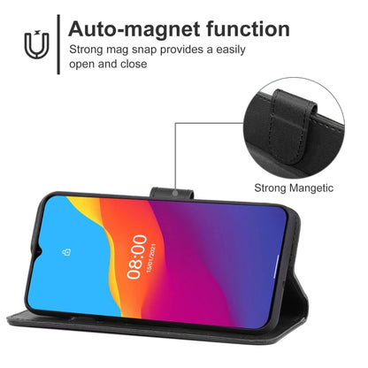 Leather Phone Case For Ulefone Note 10P(Black) - Ulefone Cases by buy2fix | Online Shopping UK | buy2fix