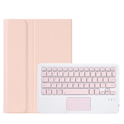 OP11-A Lambskin Texture Ultra-thin Bluetooth Keyboard Leather Case with Touchpad For OPPO Pad 11 inch(Pink) - Others Keyboard by buy2fix | Online Shopping UK | buy2fix