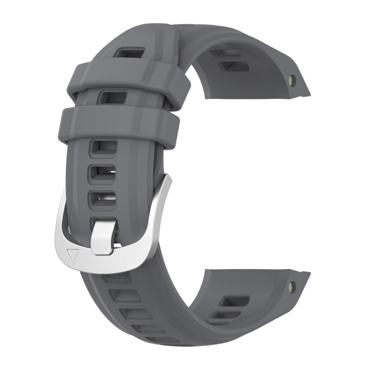 For Garmin Instinct 2S Silicone Watch Band(Grey) - Watch Bands by buy2fix | Online Shopping UK | buy2fix