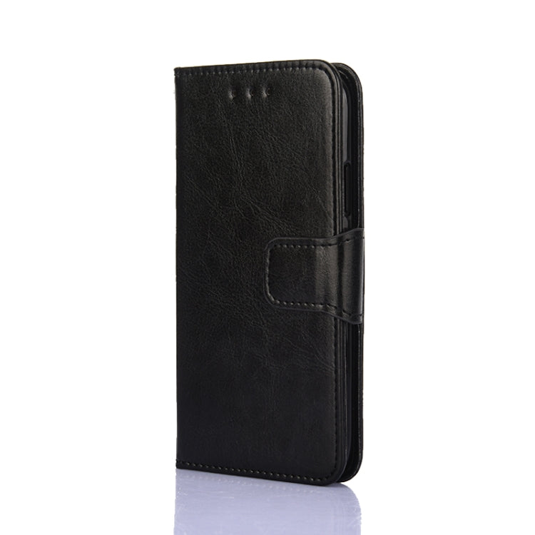 For Blackview A55 Crystal Texture Leather Phone Case(Black) - More Brand by buy2fix | Online Shopping UK | buy2fix