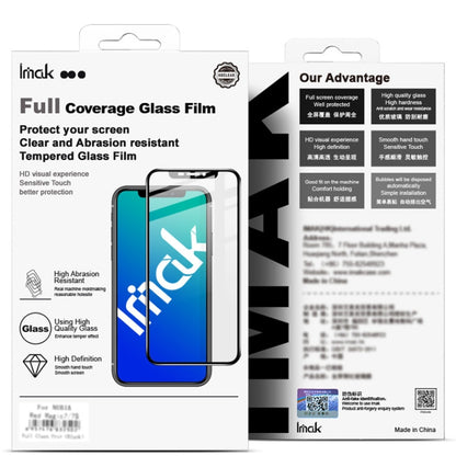 imak 9H Surface Hardness Full Screen Tempered Glass Film Pro+ Series For OPPO K9x - OPPO Tempered Glass by imak | Online Shopping UK | buy2fix