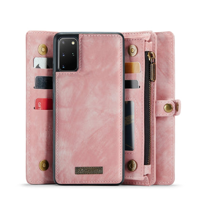 For Samsung Galaxy S20 Ultra CaseMe Detachable Multifunctional Horizontal Flip Leather Case, with Card Slot & Holder & Zipper Wallet & Photo Frame (Pink) - Galaxy Phone Cases by CaseMe | Online Shopping UK | buy2fix