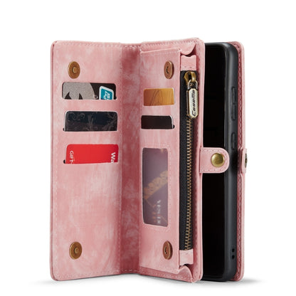 For Samsung Galaxy S20 Ultra CaseMe Detachable Multifunctional Horizontal Flip Leather Case, with Card Slot & Holder & Zipper Wallet & Photo Frame (Pink) - Galaxy Phone Cases by CaseMe | Online Shopping UK | buy2fix