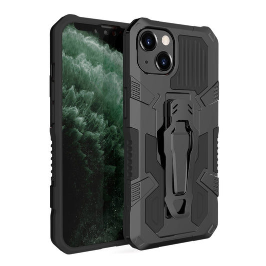 For iPhone 14 Machine Armor Warrior PC + TPU Phone Case (Black) - iPhone 14 Cases by buy2fix | Online Shopping UK | buy2fix