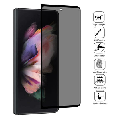 Full Cover Anti-peeping Tempered Glass Film For Samsung Galaxy Z Fold3 5G - Galaxy Tempered Glass by buy2fix | Online Shopping UK | buy2fix