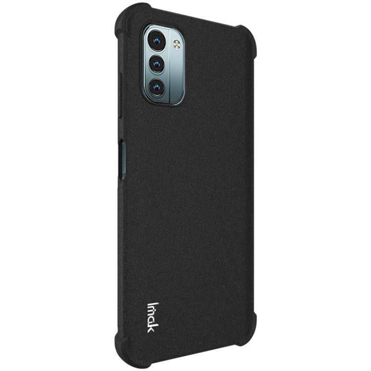 For Nokia G11/G21 IMAK All-inclusive Shockproof Airbag TPU Case (Matte Black) - Nokia Cases by imak | Online Shopping UK | buy2fix