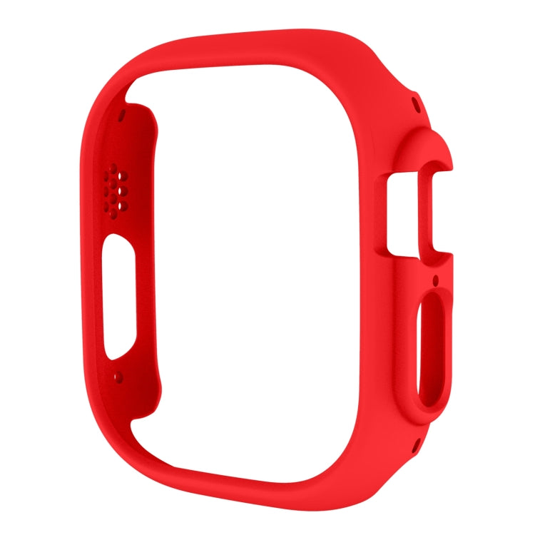 Half-inclusive PC Protective Case For Apple Watch Ultra 49mm / Apple Watch Ultra 2 49mm(Red) - Watch Cases by buy2fix | Online Shopping UK | buy2fix