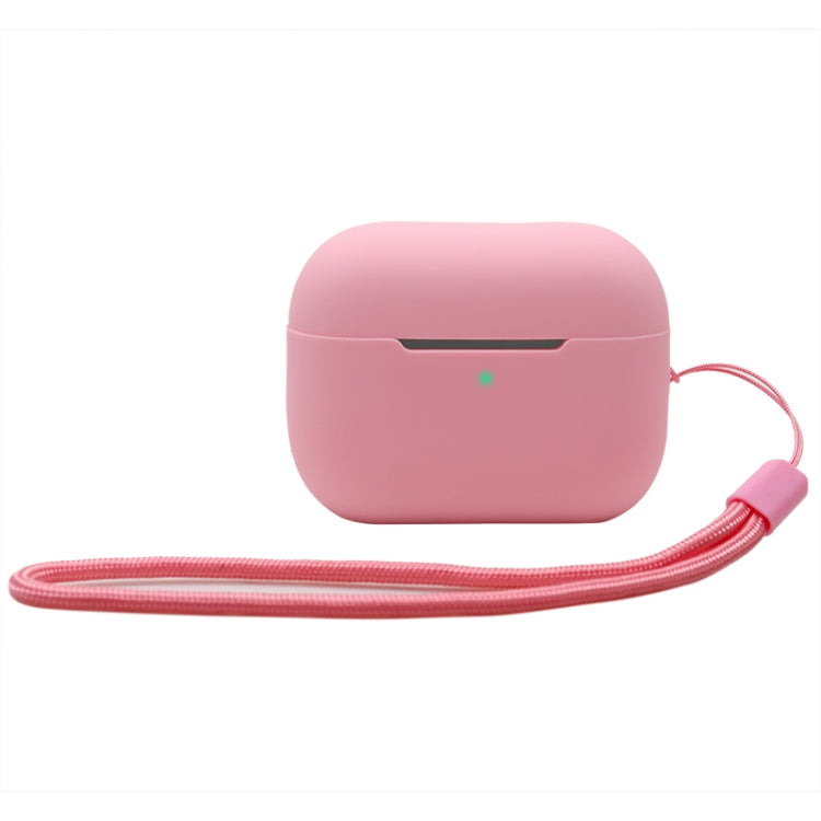 For AirPods Pro 2 2.0mm Solid Color Silicone Protective Cover(Pink) - For AirPods Pro 2 by buy2fix | Online Shopping UK | buy2fix