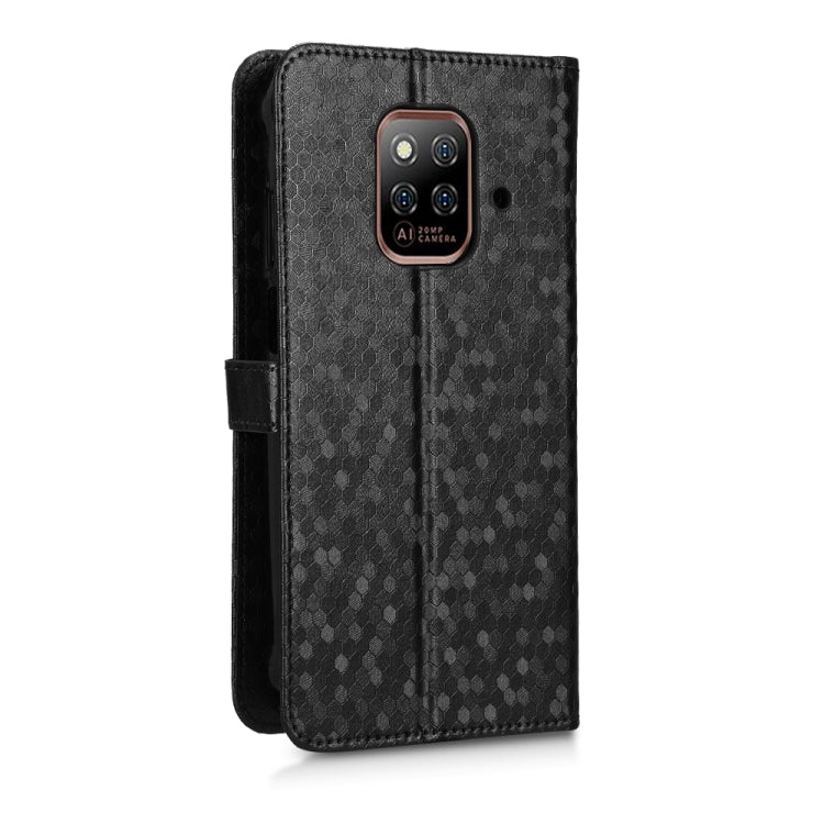 For Ulefone Power Armor 14 / Armor 14 Pro Honeycomb Dot Texture Leather Phone Case(Black) - Ulefone Cases by buy2fix | Online Shopping UK | buy2fix