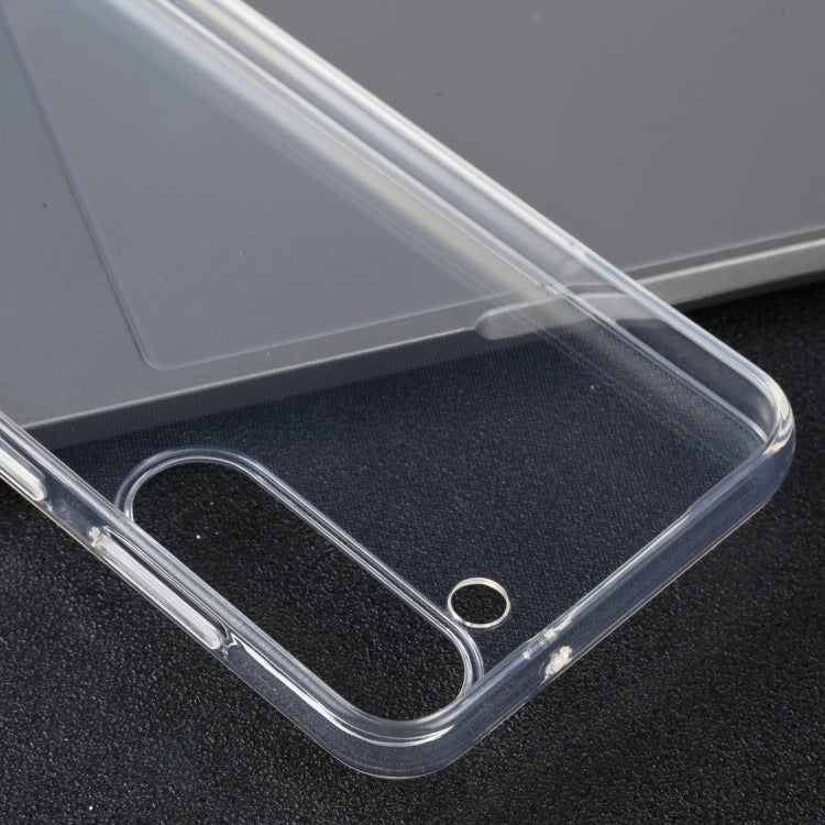 For Samsung Galaxy S23 5G GOOSPERY CLEAR JELLY Transparent TPU Soft Phone Case - Galaxy S23 5G Cases by GOOSPERY | Online Shopping UK | buy2fix