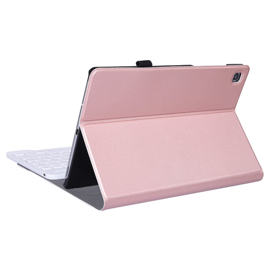 A307 For Galaxy Tab A 8.4 T307 (2020) Bluetooth Keyboard Tablet Case with Stand(Rose Gold) - Samsung Keyboard by XINLI | Online Shopping UK | buy2fix