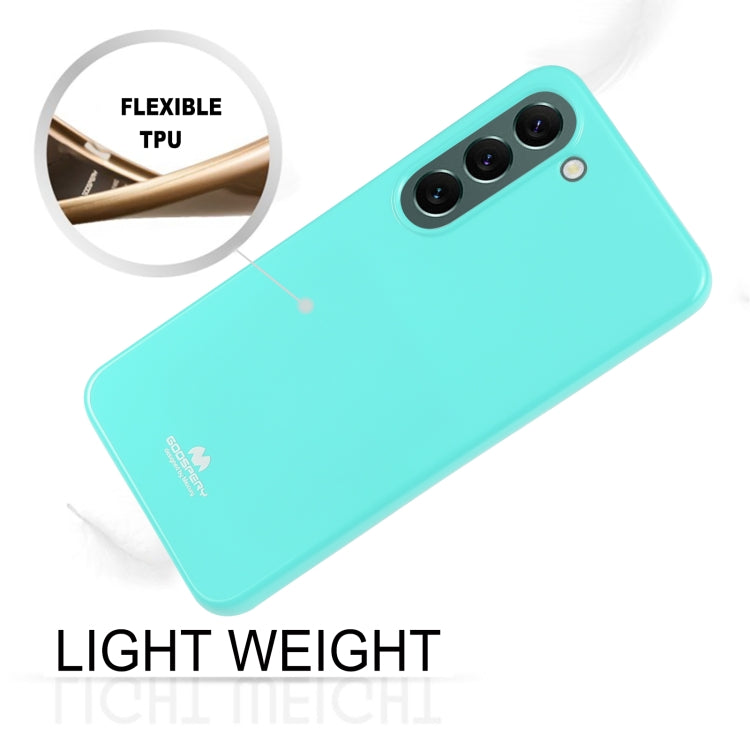 For Samsung Galaxy S23 5G GOOSPERY PEARL JELLY Shockproof TPU Phone Case(Mint Green) - Galaxy S23 5G Cases by GOOSPERY | Online Shopping UK | buy2fix