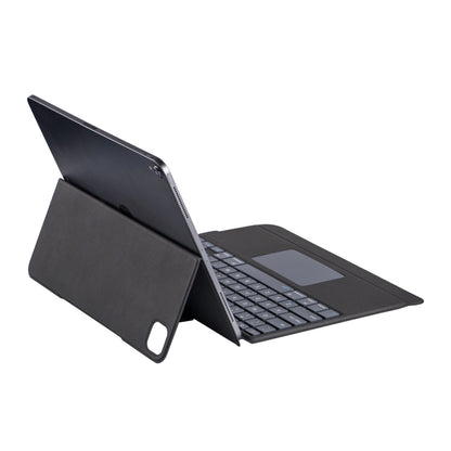 J3129 For iPad Pro 12.9 2022/2021/2020/2018 Bluetooth Keyboard Leather Case(Black) - For iPad Pro by buy2fix | Online Shopping UK | buy2fix