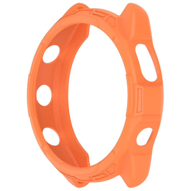 For Garmin Forerunner 965 Armor Hollow Watch Protective Case(Orange) - Watch Cases by buy2fix | Online Shopping UK | buy2fix