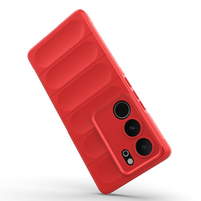 For vivo S17 Magic Shield TPU + Flannel Phone Case(Purple) - vivo Cases by buy2fix | Online Shopping UK | buy2fix