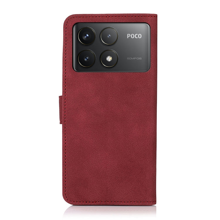 For Xiaomi Redmi K70 5G / K70 Pro 5G KHAZNEH Matte Texture Leather Phone Case(Red) - K70 Cases by buy2fix | Online Shopping UK | buy2fix