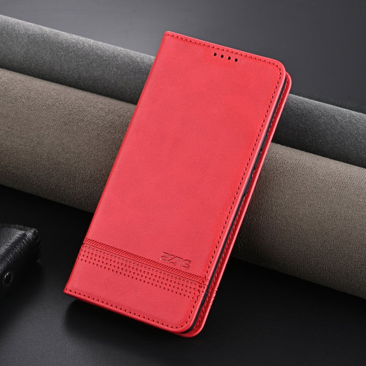 For Huawei Pura 70 Pro / 70 Pro+ AZNS Magnetic Calf Texture Flip Leather Phone Case(Red) - Huawei Cases by AZNS | Online Shopping UK | buy2fix