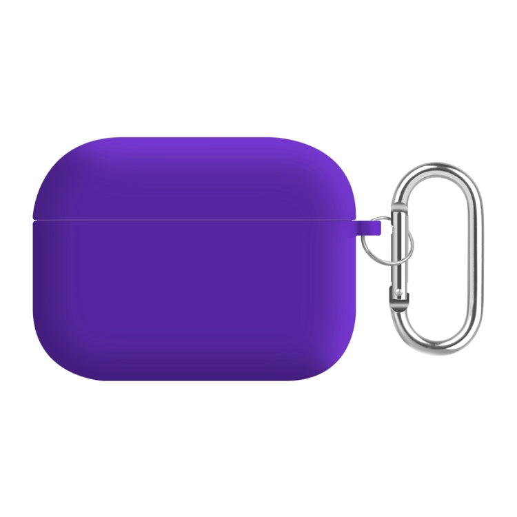 For AirPods 3 PC Lining Silicone Bluetooth Earphone Protective Case(Dark Purple) - For AirPods 3 by buy2fix | Online Shopping UK | buy2fix