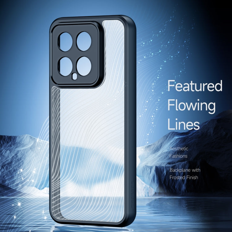 For Xiaomi 14 DUX DUCIS Aimo Series TPU + PC Frosted Feel Phone Case(Black) - Xiaomi Cases by DUX DUCIS | Online Shopping UK | buy2fix