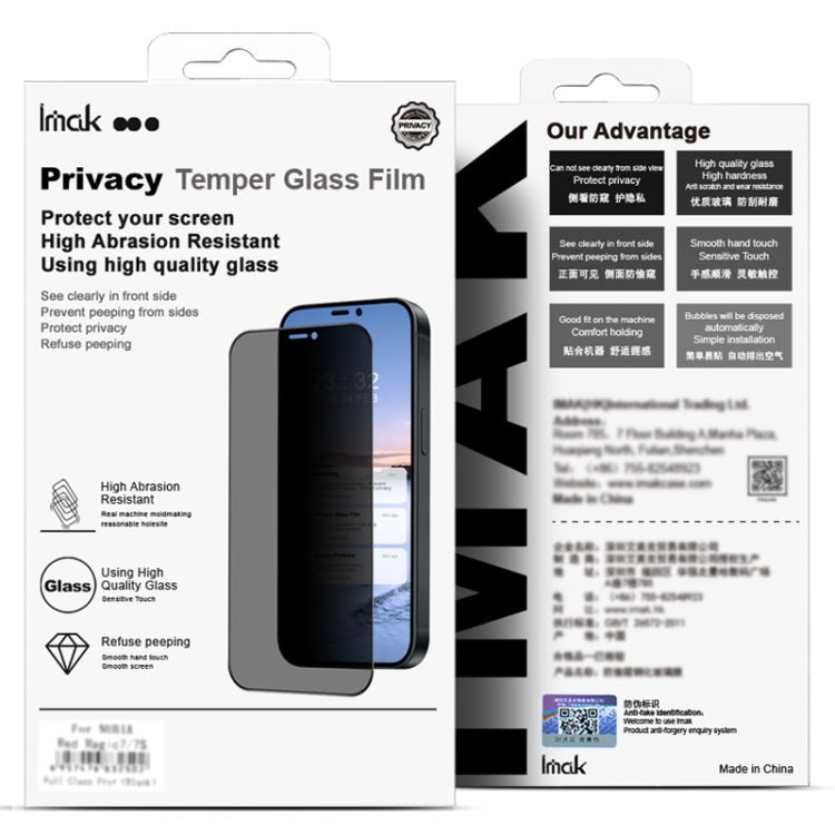 For Samsung Galaxy S24 Ultra 5G imak HD Full Screen Anti-spy Tempered Glass Protective Film - Galaxy S24 Ultra 5G Tempered Glass by imak | Online Shopping UK | buy2fix