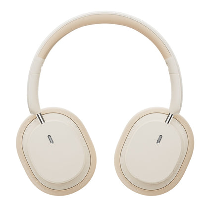 Baseus Bowie Series D05 Over-Ear Bluetooth Earphone(Beige) - Headset & Headphone by Baseus | Online Shopping UK | buy2fix