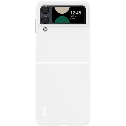 For Samsung Galaxy Z Flip4 5G IMAK JS-2 Series Colorful PC Case(White) - Galaxy Z Flip4 5G Cases by imak | Online Shopping UK | buy2fix