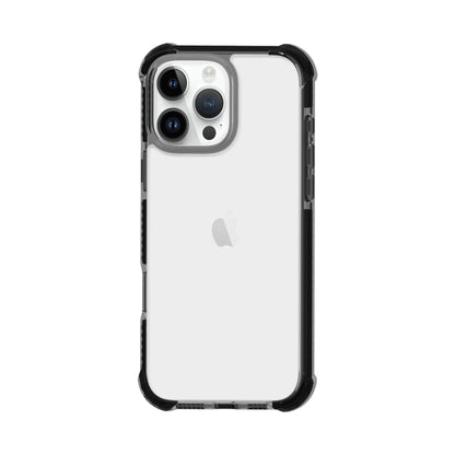 For iPhone 16 Pro Four-corner Shockproof TPU + Acrylic Phone Case(Black) - iPhone 16 Pro Cases by buy2fix | Online Shopping UK | buy2fix