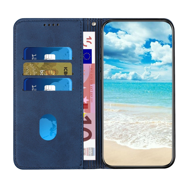 For Xiaomi 14 Diamond Splicing Skin Feel Magnetic Leather Phone Case(Blue) - 14 Cases by buy2fix | Online Shopping UK | buy2fix