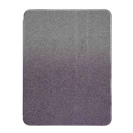 For iPad Air 11 2024 / iPad Pro 11 Gradient Glitter Magnetic Split Leather Tablet Case(Purple) - iPad Pro 11 (2022/2021) Cases by buy2fix | Online Shopping UK | buy2fix